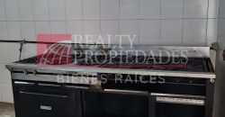 RESTAURANTE EQUIPADO EN AVENIDA PRINCIPAL EN ALQUILER
